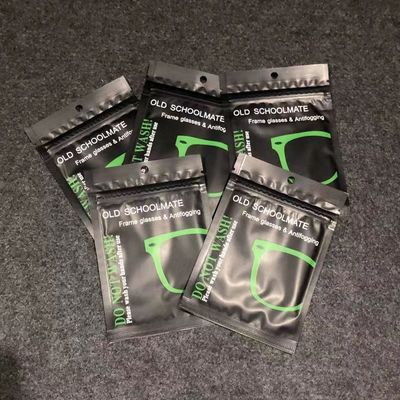 microfiber glasses cloth Anti-fog eyeglass wipes manufacturer glasses cleaner cloth with package custom glasses cleaning cloth
